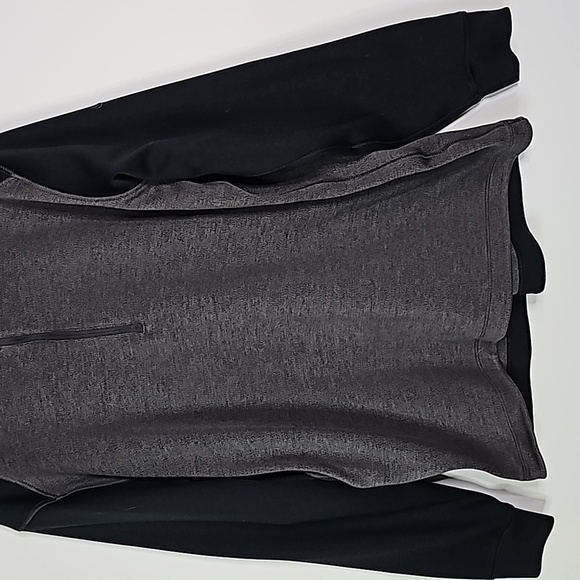 Nike Golf large black and gray tour performance drifit half zip light jacket - Picture 3 of 6